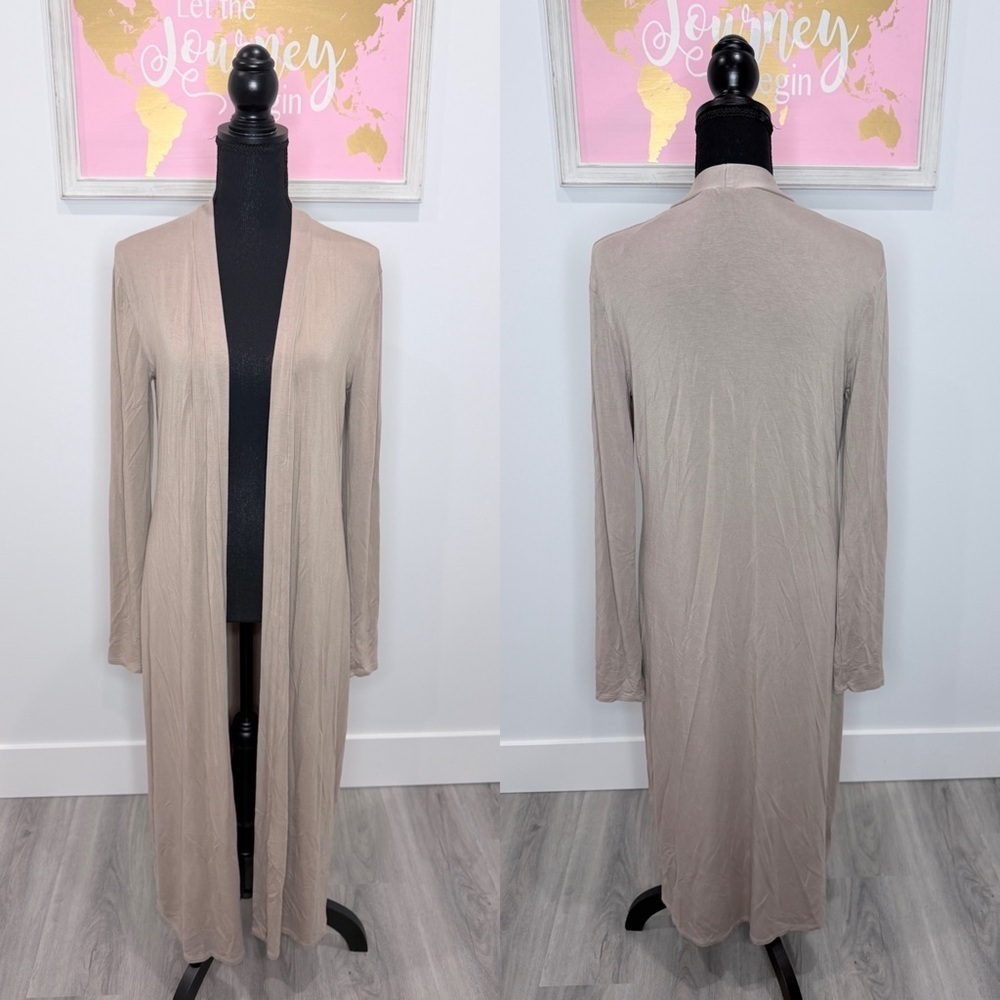 Fashion Nova Long Sleeve Lightweight Cardigan